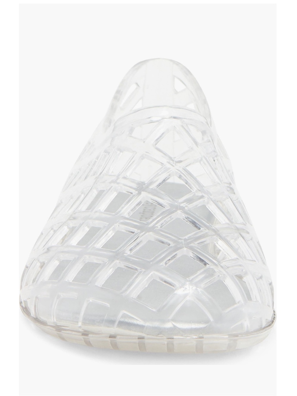 Jeffrey Campbell Jellz Clear Slip Ons New! - Picture 8 of 15